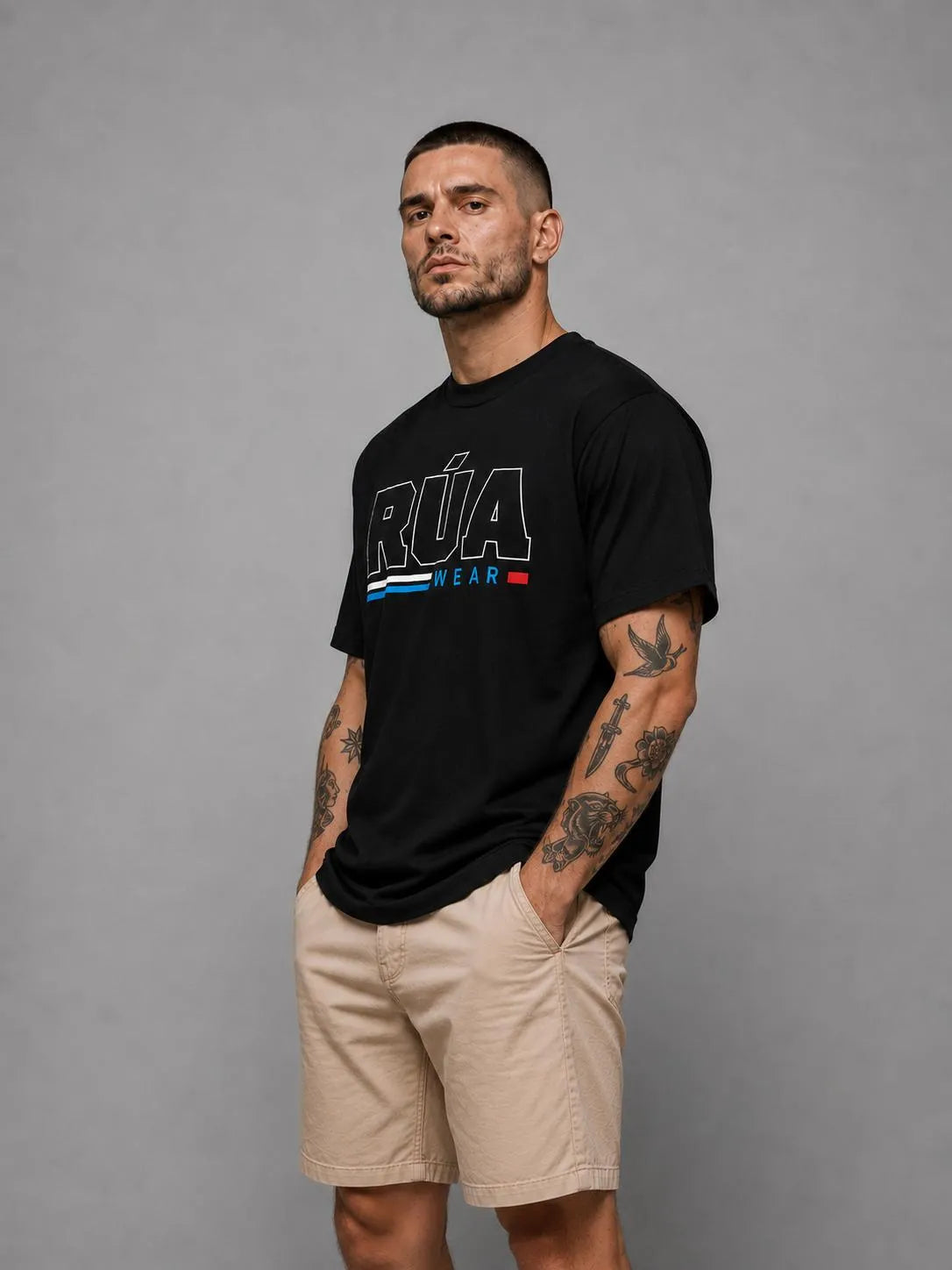 Camiseta Rúa Wear Negra